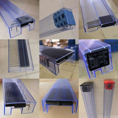 ROHS keurde Antistatische Buis 1002000mm de Plastic IC Verpakking van pvc goed