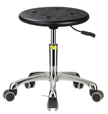 Comfortabel en duurzaam Met zijn ergonomische ontwerp en hoge constructie zorgt deze ESD-stoel voor comfort en duurzaamheid op lange termijn