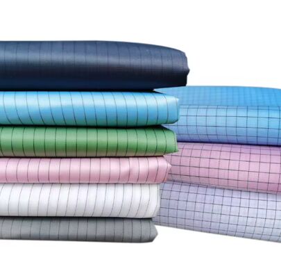 Cleanroom Workwear ESD Dust-proof Fabric, Anti-static, Twill Weave