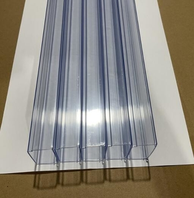 De flexibele Esd Duidelijke Buis die van Pvc Rechthoekige Lengte 300mm600mm verpakken