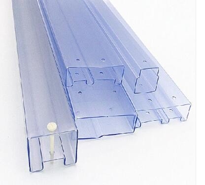 De Transparante ESD Slang van pvc voor Elektronische Componenten Verpakking en Vervoer