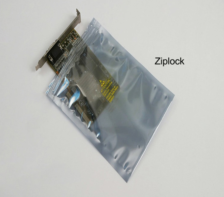 Doorschijnende elektronische verpakking ESD plastic zak Metallic gelamineerde statische afscherming