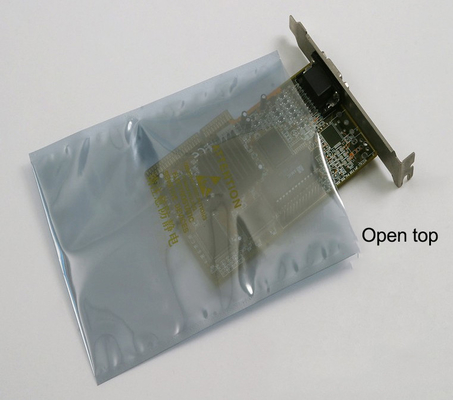 Doorschijnende elektronische verpakking ESD plastic zak Metallic gelamineerde statische afscherming