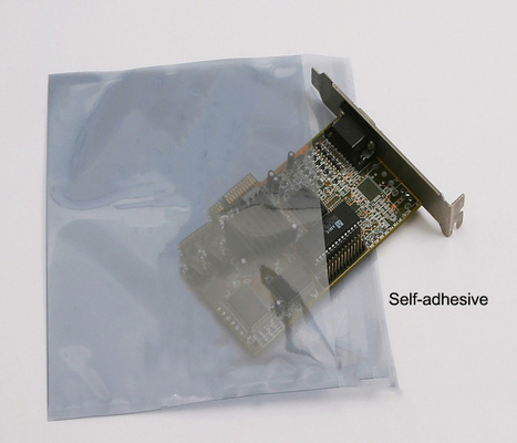 Doorschijnende elektronische verpakking ESD plastic zak Metallic gelamineerde statische afscherming