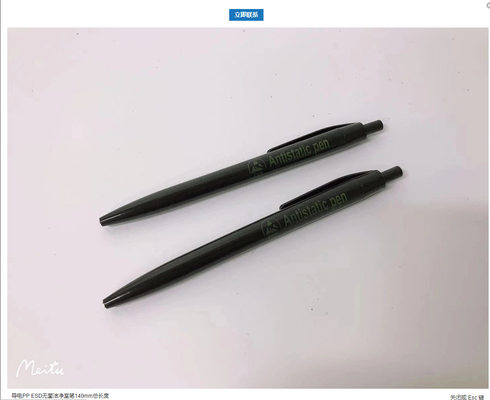 Zwart Rood En Blauw Clean Room ESD Pen Lengte 140mm Voldoet aan Ergonomie