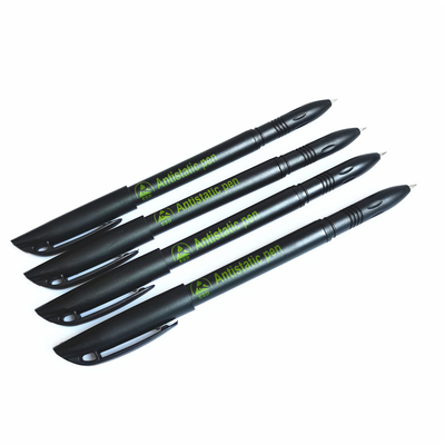 Verschillende inktkleuren Office Schrijven 0,7 mm ESD antistatische balpen Zwart plastic behuizing