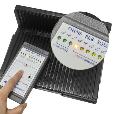 Vlamvertragend 2 mm dikke elektrostatische ontlading Plastic trays voor veilige opslag van onderdelen