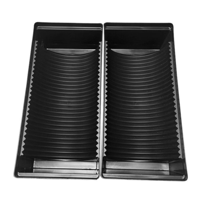 Vlamvertragend 2 mm dikke elektrostatische ontlading Plastic trays voor veilige opslag van onderdelen