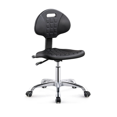 Cleanroom Ergonomische ESD stoel met verstelbare kenmerken en comfortabele PU leer stoel