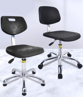 Comfortabel en duurzaam Met zijn ergonomische ontwerp en hoge constructie zorgt deze ESD-stoel voor comfort en duurzaamheid op lange termijn