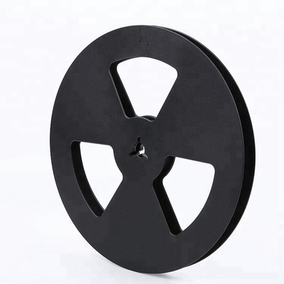Zwarte plastic kabelrol voor hoog licht 8-88 mm banddrager SMT/SMD in kleine afmetingen