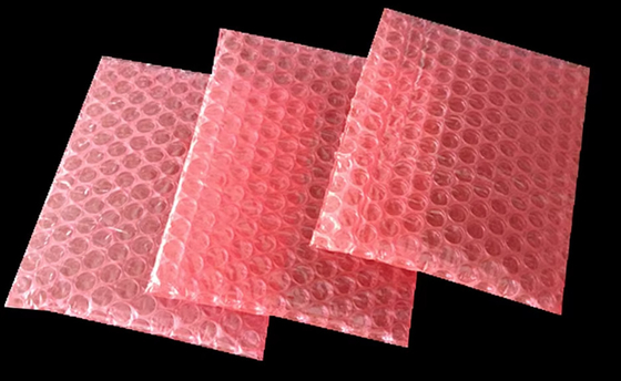 Metode voor de test van de treksterkte ASTM D882 Static Dissipative Bubble Wrap met luchtbellen met een diameter van 25 mm