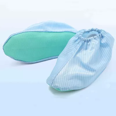 Stofvrije antistatische schoenenbekleding, zachte zolen, stropige schoenenbekleding.