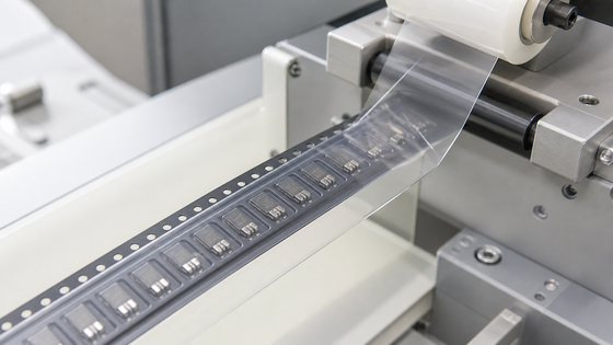 Hoogwaardige transparante ESD-antistatische hoesband voor embossed dragerband en SMD-verpakking van elektronische onderdelen