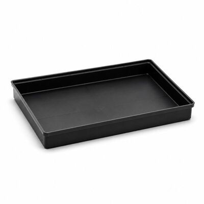Zwarte Geleidende ESD PP Tray 345x225x60mm voor PCB Handling en Verpakking