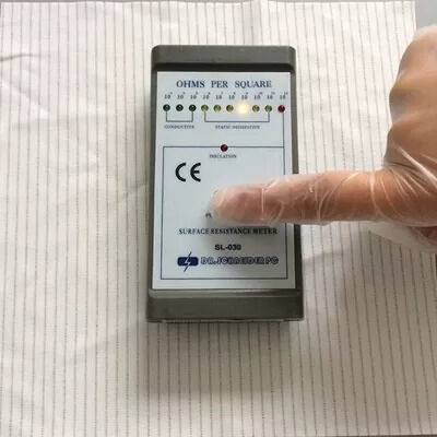 Lint Free Disposable Cleanroom ESD Wipes 98% Polyester For PCBs