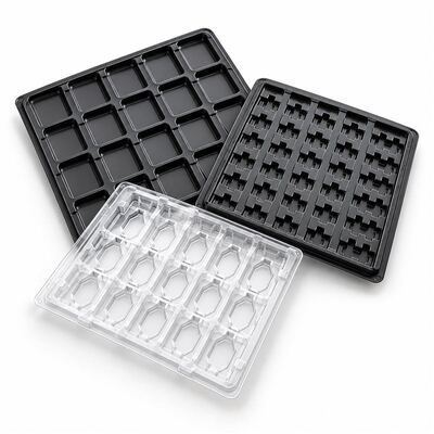 Custom ESD Blister Packaging Trays in PET PP PS for Electronic Components
