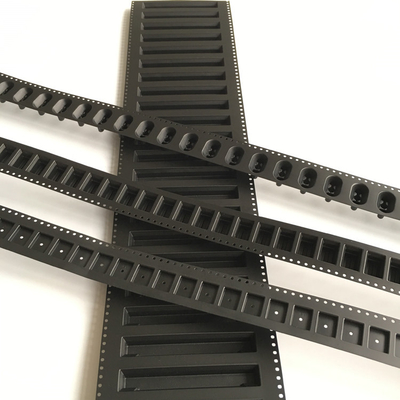 Breedte 8mm 12mm 16mm Zwarte PS Dragerband voor IC-Modulepakket