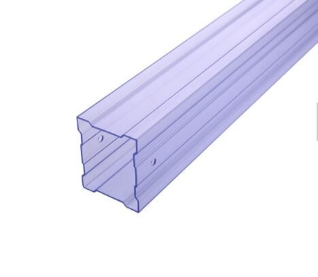 Vierkante ESD Buis, de Verpakkende Antistatische Buis van Pvc van de Voedingmodule
