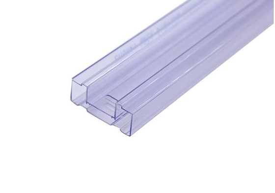 Vierkante ESD Buis, de Verpakkende Antistatische Buis van Pvc van de Voedingmodule