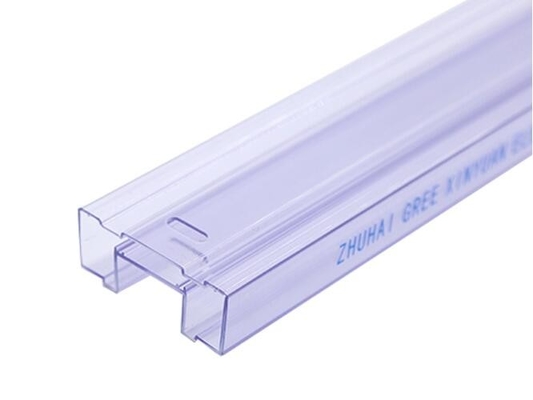 Vierkante ESD Buis, de Verpakkende Antistatische Buis van Pvc van de Voedingmodule
