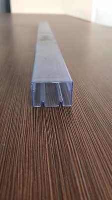Ic Plastic Verpakkende Buis op hoog niveau, SGS Harde Plastic Rechthoekige Buis