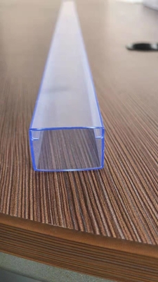 Ic Plastic Verpakkende Buis op hoog niveau, SGS Harde Plastic Rechthoekige Buis