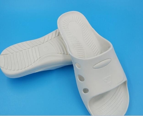 Witte Cleanroom van Pvc Spu Toebehoren Antistatische Pantoffels DLX 9102B