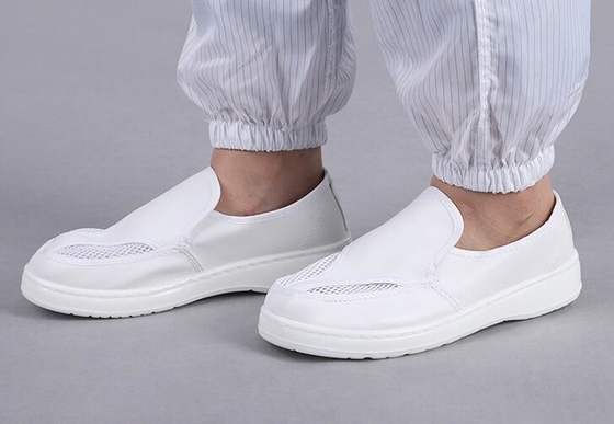 35-46 Pu-Cleanroom ESD van het Toebehorenleer Schoen voor Voedsel Productie