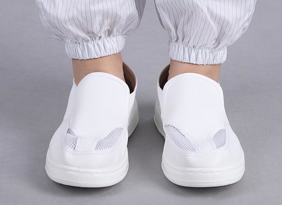 35-46 Pu-Cleanroom ESD van het Toebehorenleer Schoen voor Voedsel Productie