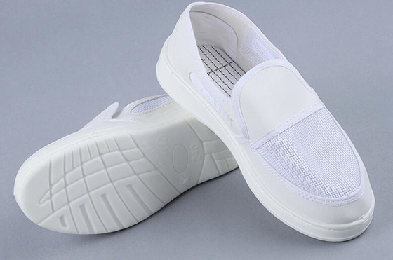 220mm Pu Drie Kanten In te ademen Cleanroom Antistatische Schoen