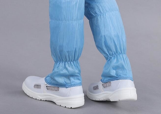 Blauwe Stofdichte Enige Statische Verdwijnende de Veiligheidsschoenen van Pvc   Pu-Materiaal