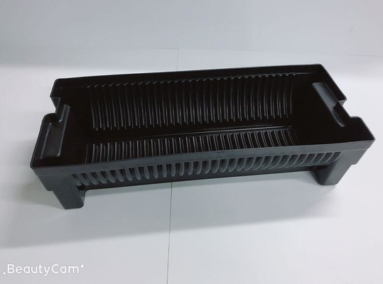 SMT-ESD van de Spoelopslag Plastic Dienbladen 3mm dik Geleidend Polystyreen