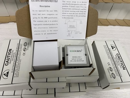 Van de de Polsriem van SURPA 518-1 1.8W ESD Online de Monitor Antistatisch meetapparaat