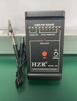 9V draagbare Esd In werking gestelde de Meterbatterij van de Oppervlakteweerstand