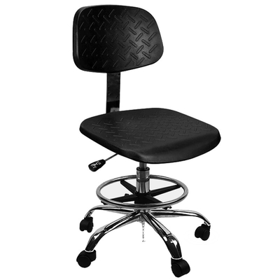 400x400mm Synthetische Leeresd Schone Zaal Stoelen voor het Regelbare Werk 560mm