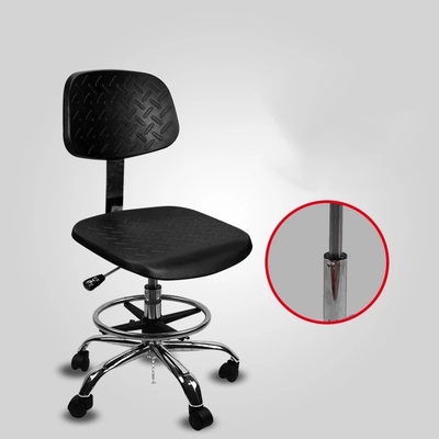 400x400mm Synthetische Leeresd Schone Zaal Stoelen voor het Regelbare Werk 560mm