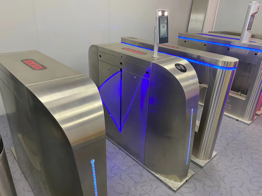 Automatische het Systeemturnstile van Thermoter van de gezichtserkenning Infrarode 30 Graad Filed Weergeven
