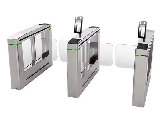 Automatische het Systeemturnstile van Thermoter van de gezichtserkenning Infrarode 30 Graad Filed Weergeven