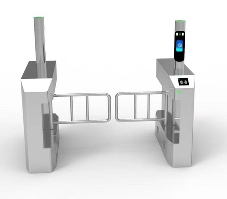 Automatische het Systeemturnstile van Thermoter van de gezichtserkenning Infrarode 30 Graad Filed Weergeven