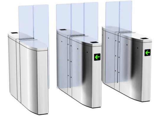 Automatische van de de Barrièrepoort van RFID Voet Boogvormige Vertalende Turnstile