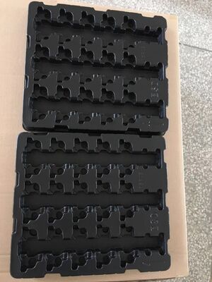 Zwarte PET-blisterverpakking, ROHS-chocoladebakjesverpakking