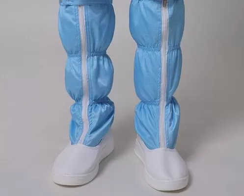 Antistatische laarzen met lange pijpen, Clean Room-schoenen Pu-leer, maat 35-50