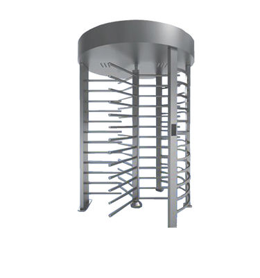 DLX-502 Full Height Rotary Security Turnstile. 304 roestvrij staal, met vingerafdrukken/QR-code scanner.